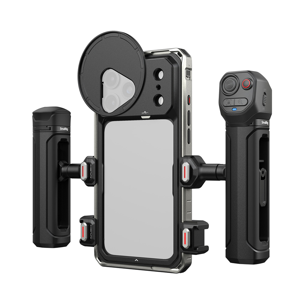 Smallrig 6902 iPhone 18 Pro 創作者套組 專用拓展框 手機殼 含濾鏡板 雙手持 公司貨 (複製):圖片 4