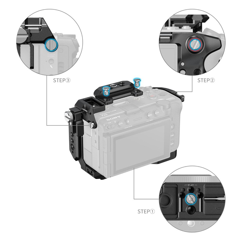 SmallRig 6776 迅鷹 相機兔籠 拓展框 全籠 半籠 Sony FX5 ARCA Hawklock 公司貨:圖片 5